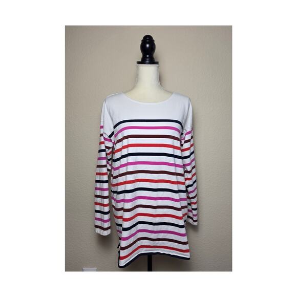 J. Crew Tops - J. Crew Women's Contrast Yoke Top Large